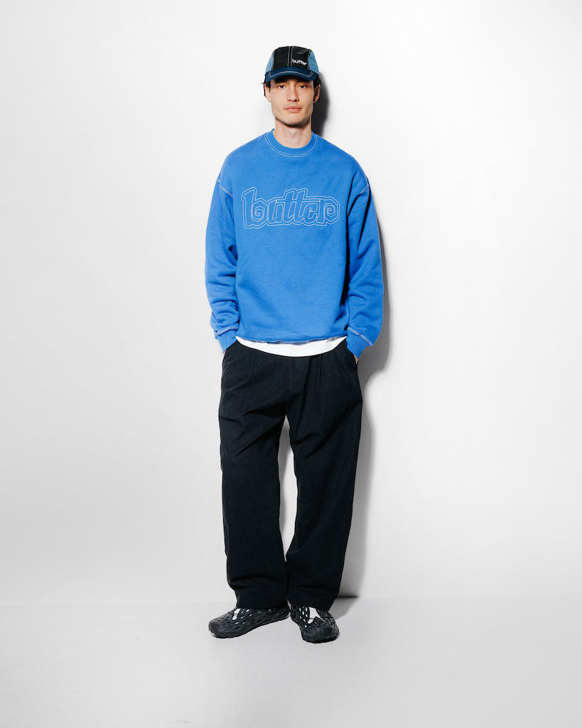 Swirl Crewneck, Ocean