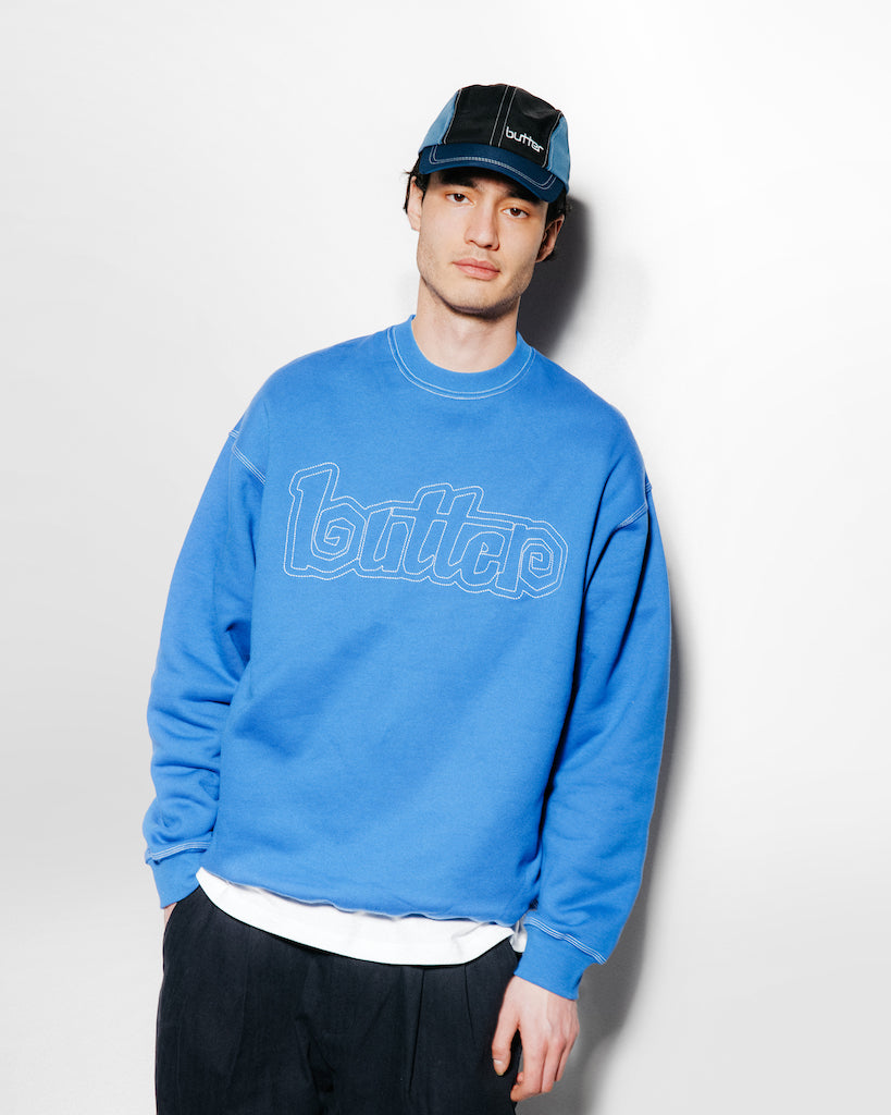 Swirl Crewneck, Ocean