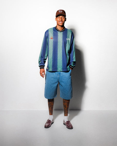 All City L/S Jersey, Black / Charcoal – Butter Goods