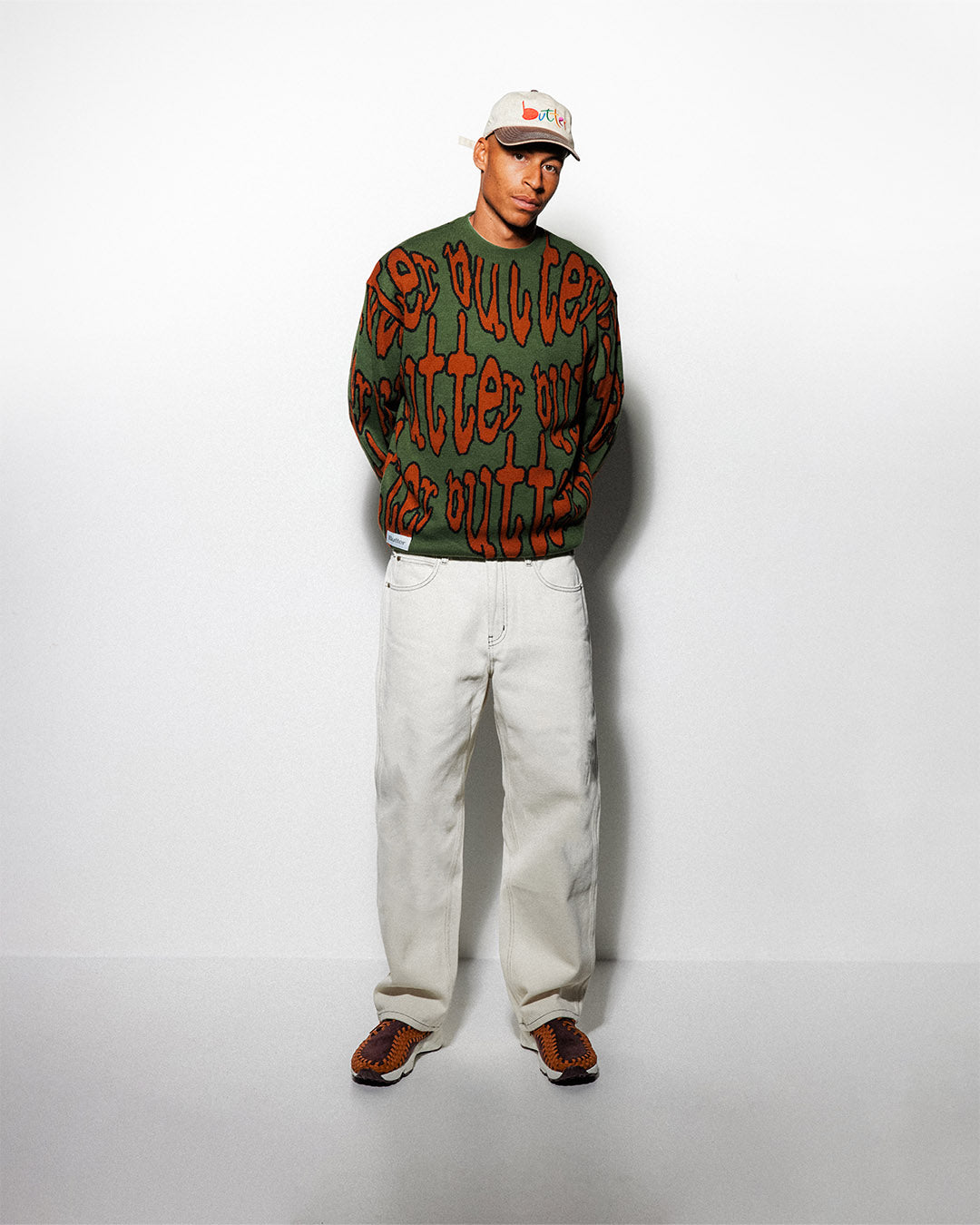 Frenzy Knit Sweater, Brown