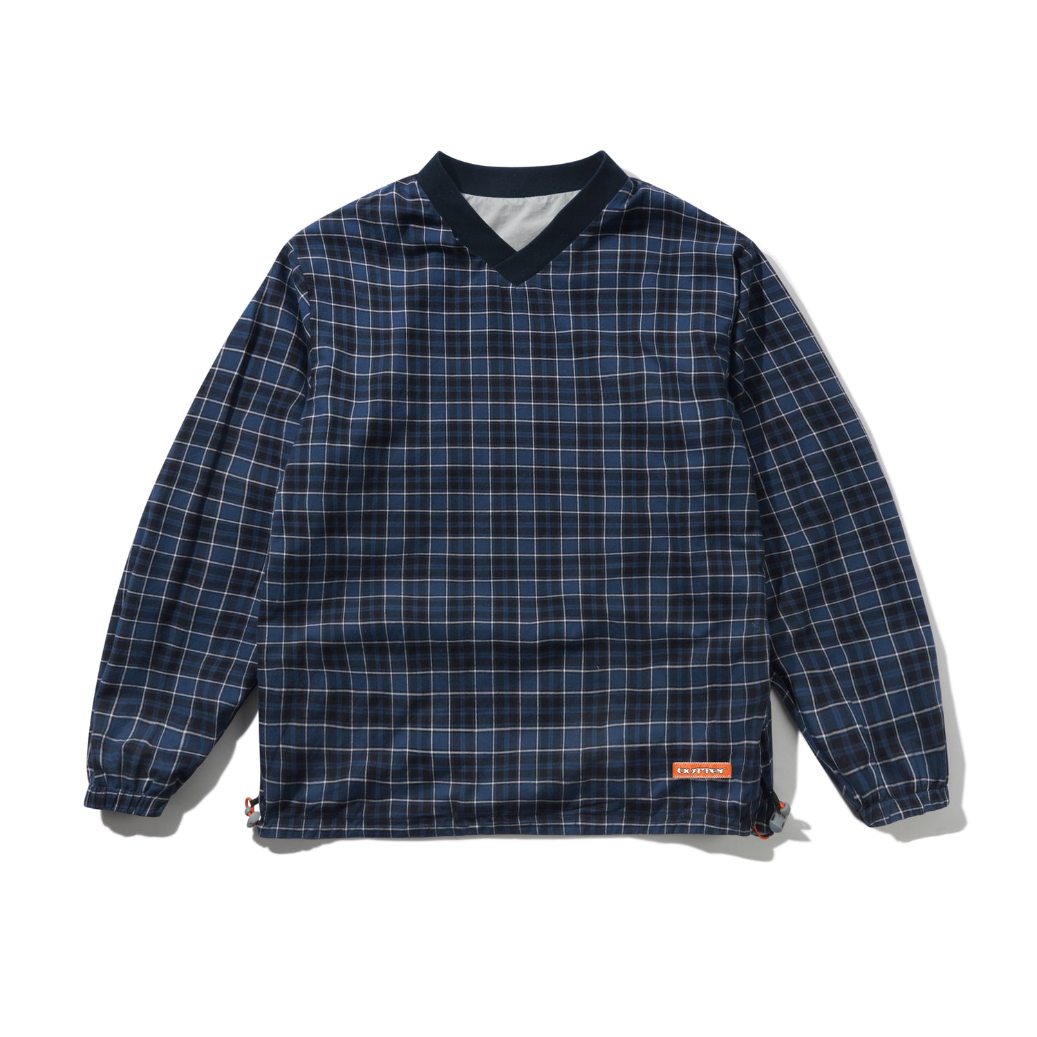Reversible Dugout Pullover, Grey / Navy