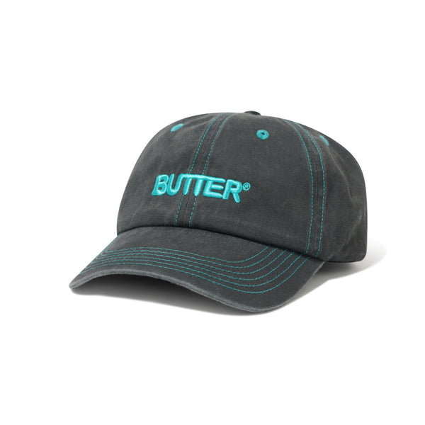 帽子 Buttergoods 6panel cap black freesize RoundedLogo6PanelCapBlack1_233