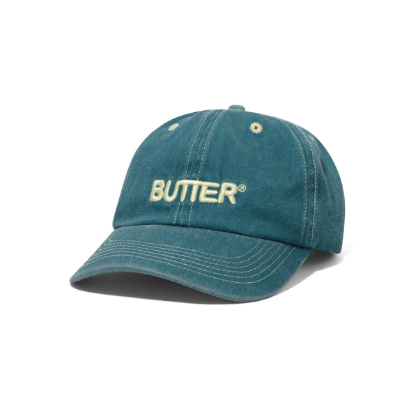 【BUTTER GOODS】Kind Of Blue 6 Panel Cap キャップ RoundedLogo6PanelCapWashedOcea