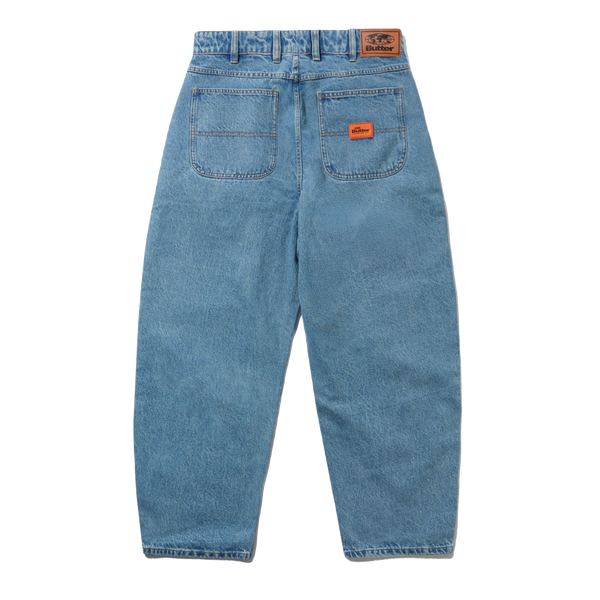 Santosuosso Denim Jeans, Washed Indigo – Butter Goods