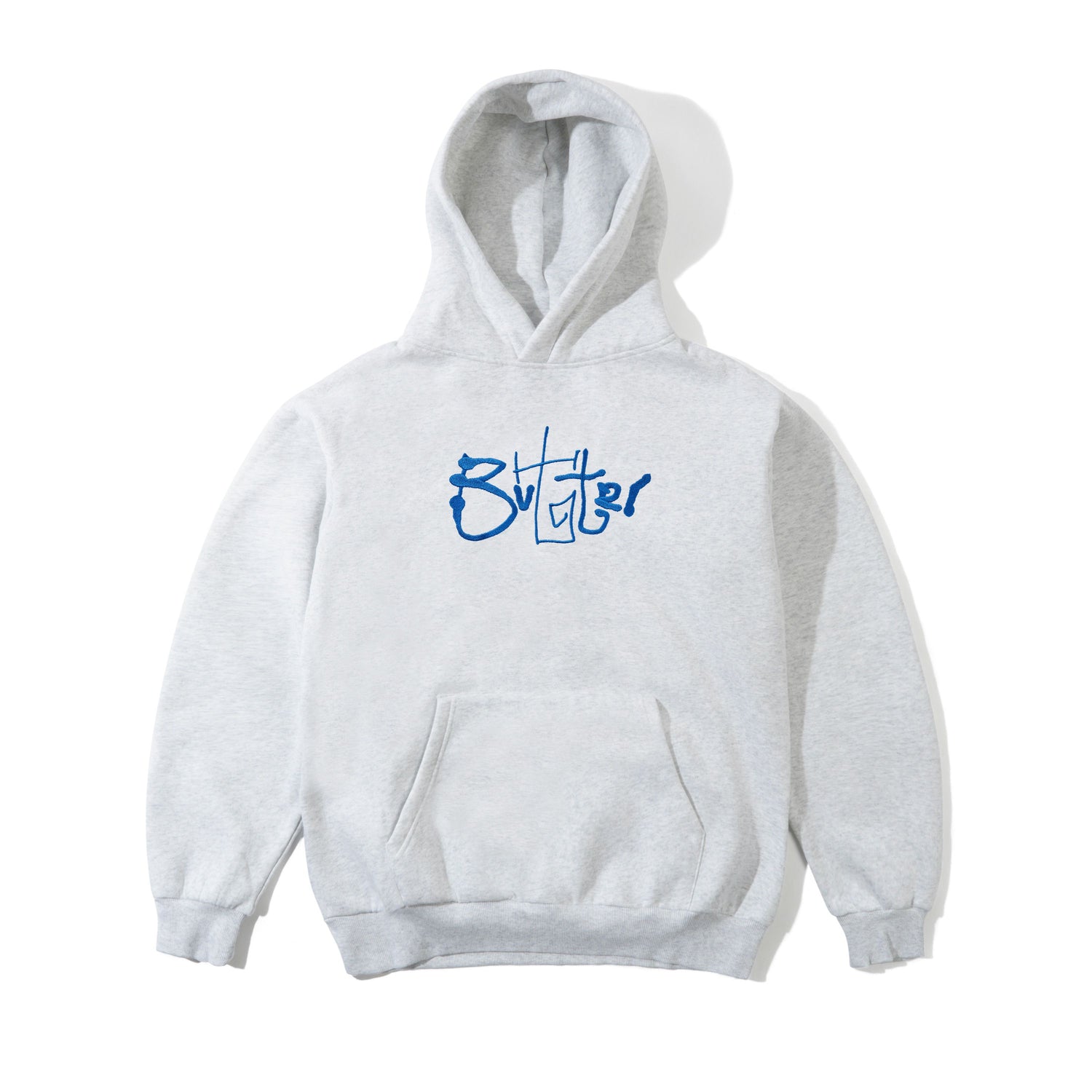 Scribble Pullover Hood, Ash