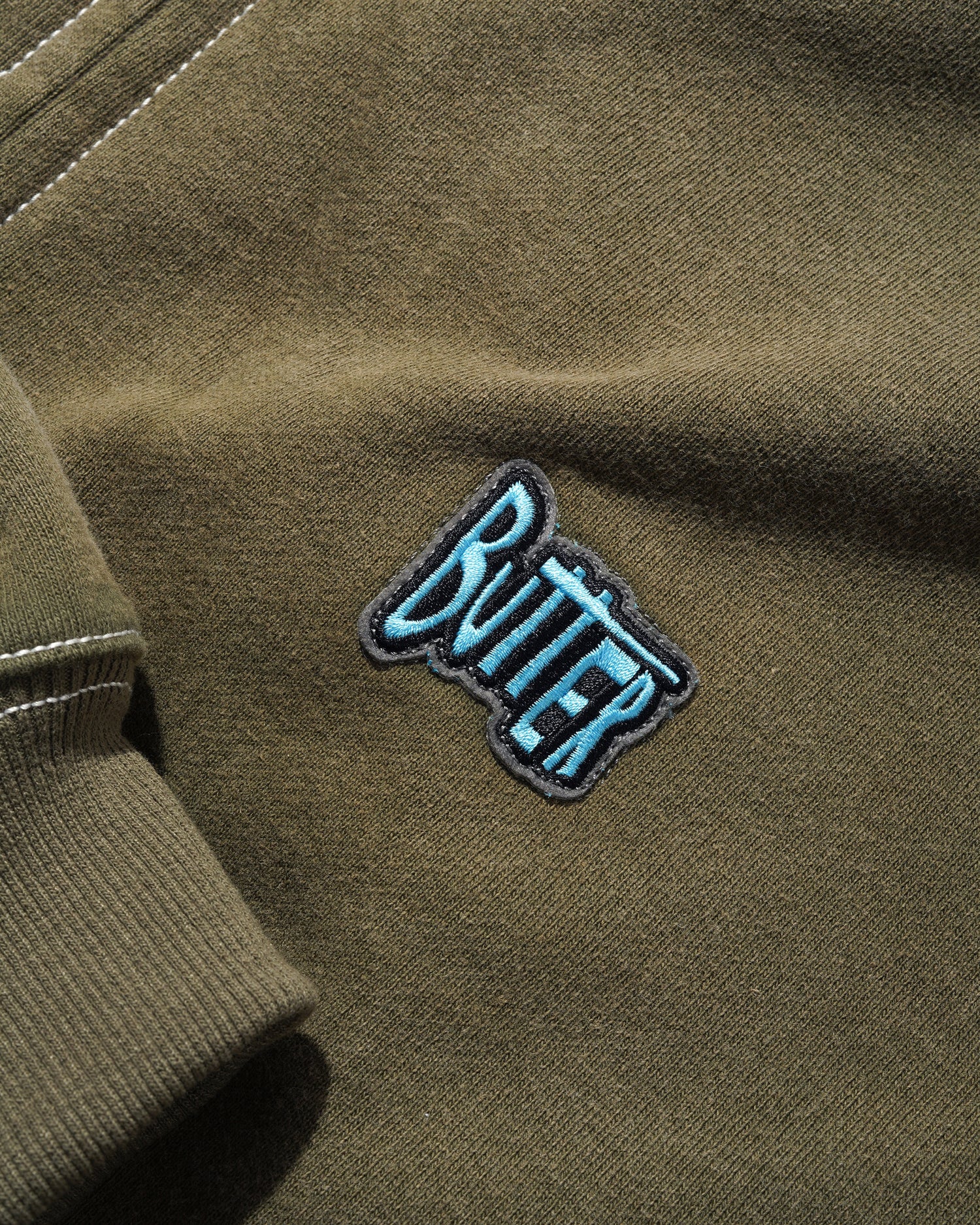 Sketch Zip-Thru Hood, Army