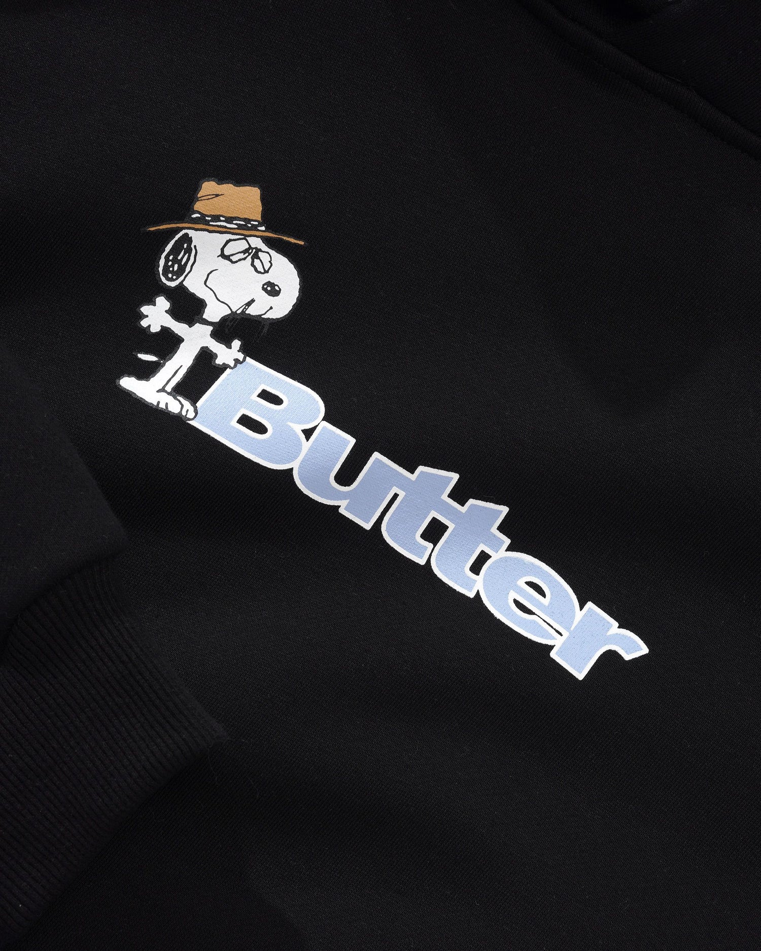 Spike Logo Pullover Hood, Black