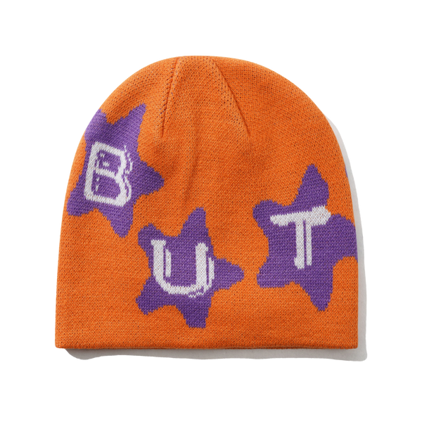 Stars Skully Beanie, Orange – Butter Goods