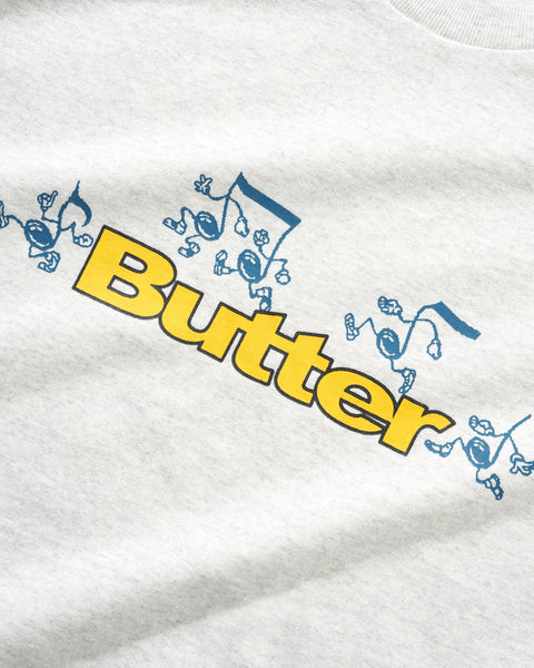 Tempo Logo Tee, Ash – Butter Goods