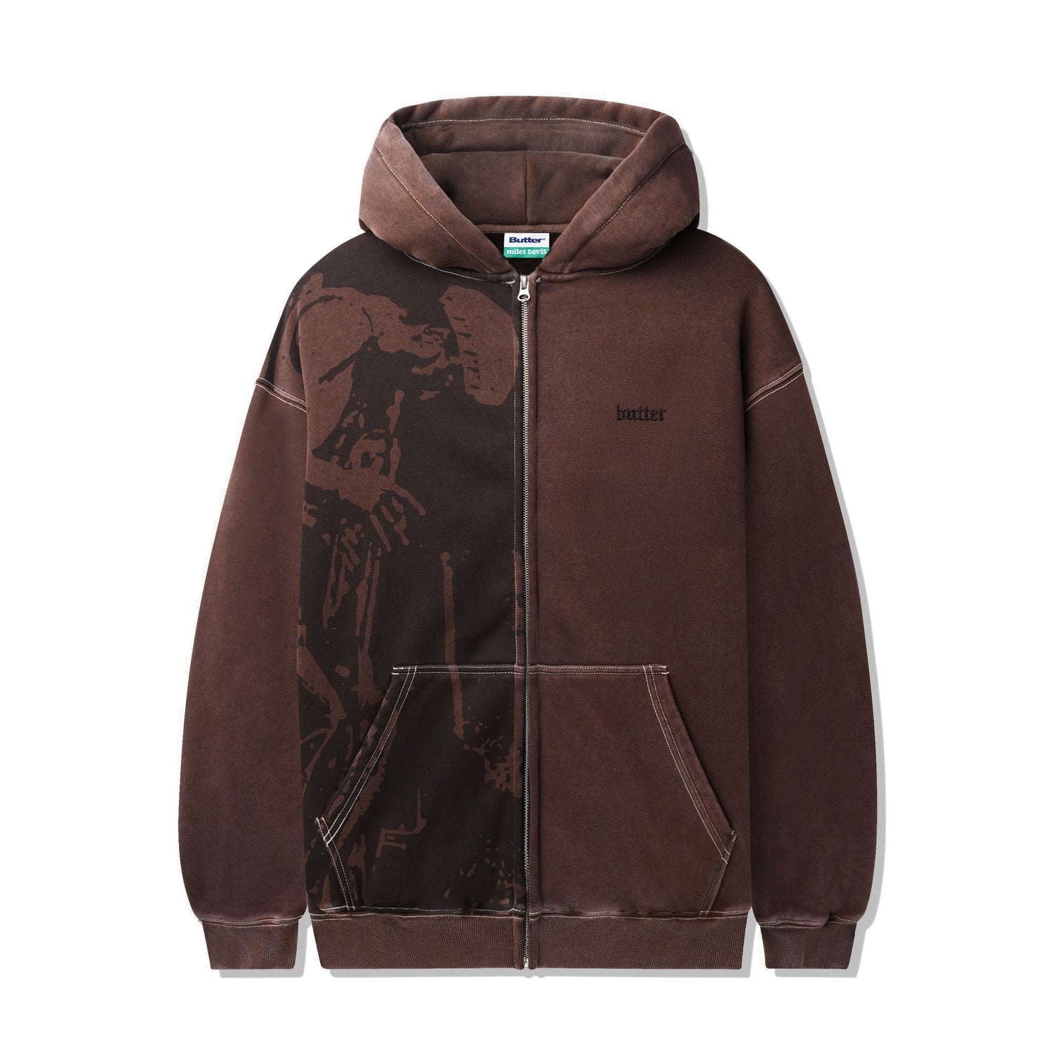 Thanks Zip-Thru Hood, Brown