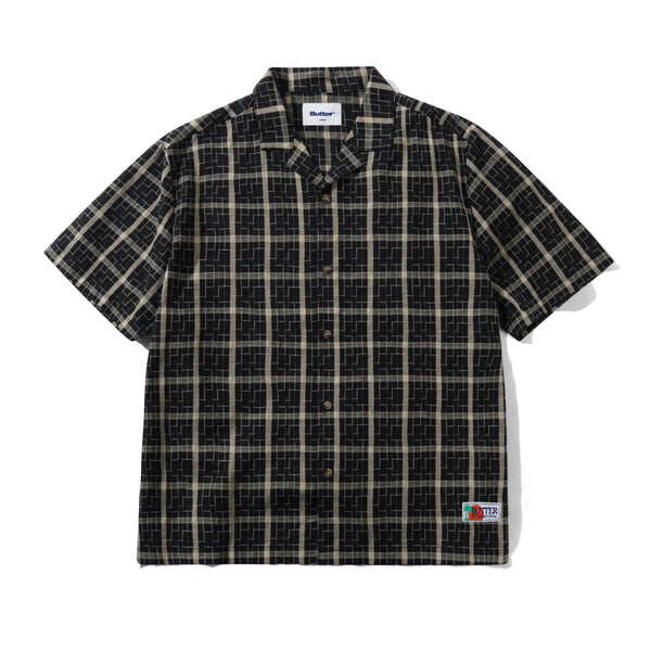 【BUTTER GOODS】 Savoy Rayon S/S Shirt - Black Butter Goods Savoy Rayon S/S Shirt - Black – Palm Isle Skateshop