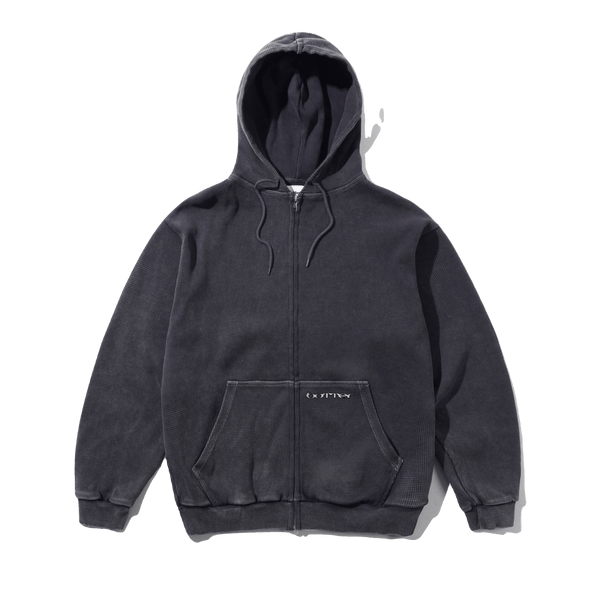 WaffleZipThruHoodBlackOverdye1