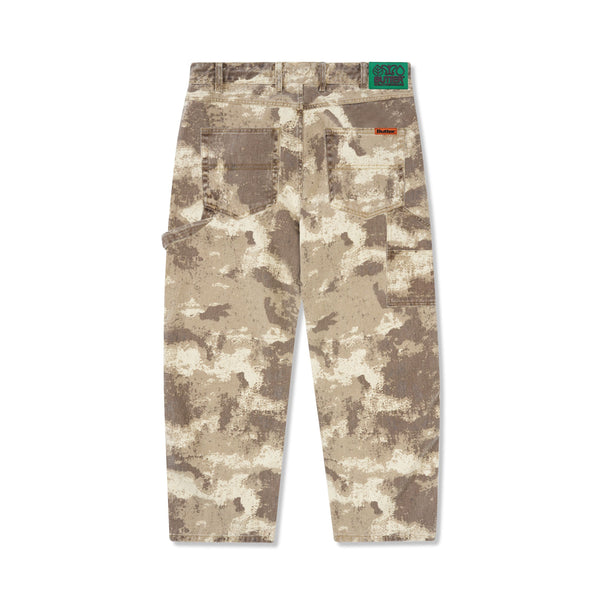 【BUTTER GOODS】Bark Camo Denim Jeans Tan Butter Goods Bark Camo Denim Jeans - Tan – Palm Isle Skateshop