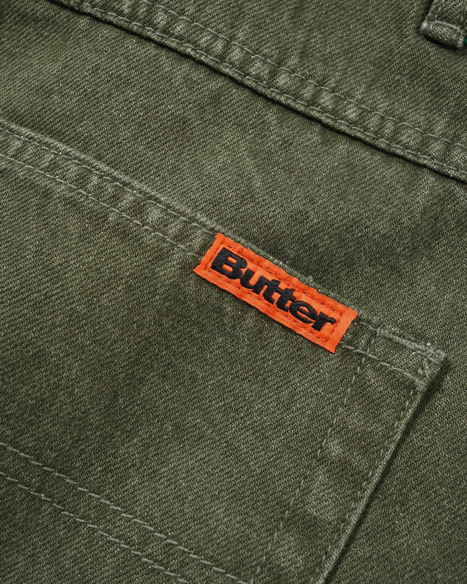 Weathergear Denim Shorts, Faded Army