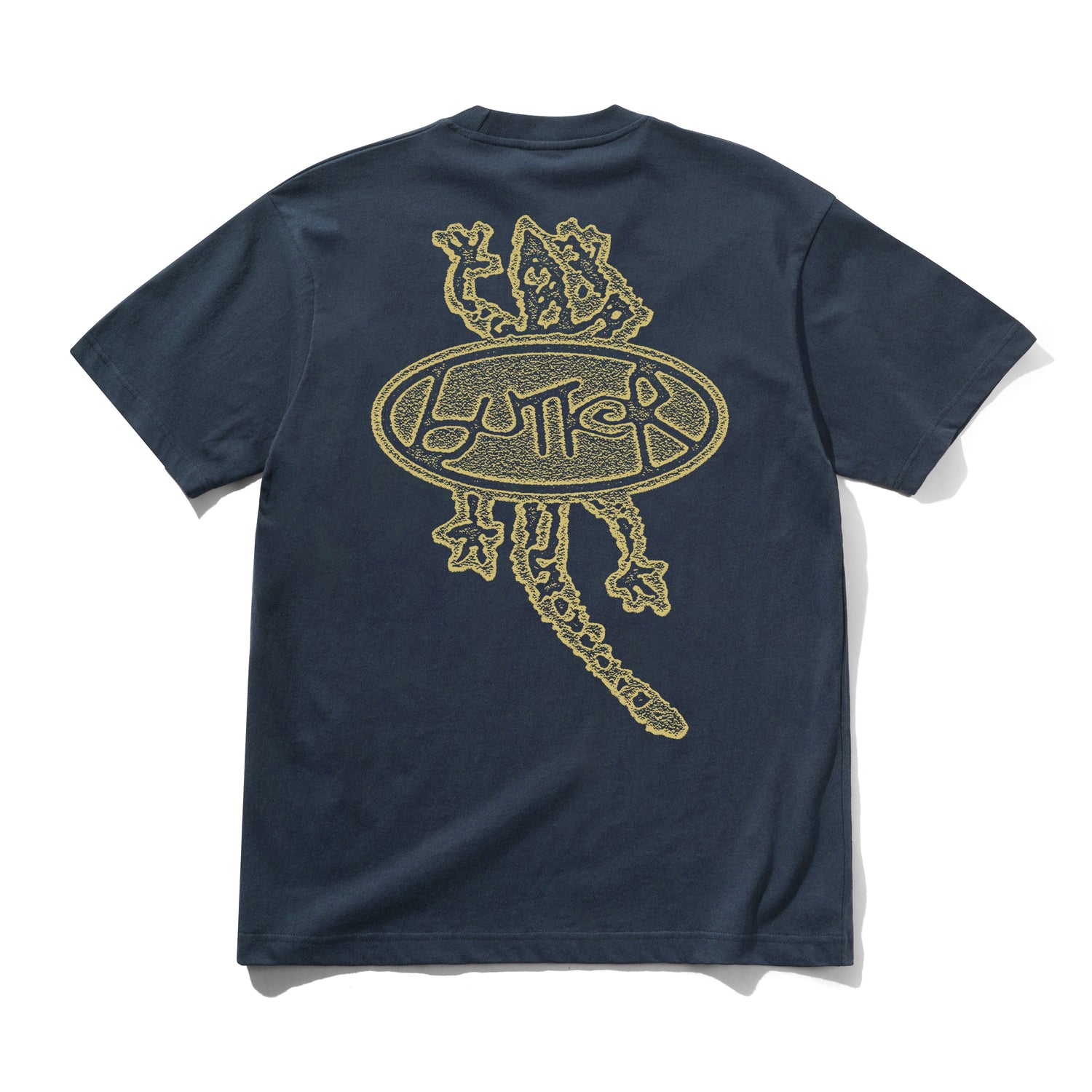 Wipeout Tee, Denim