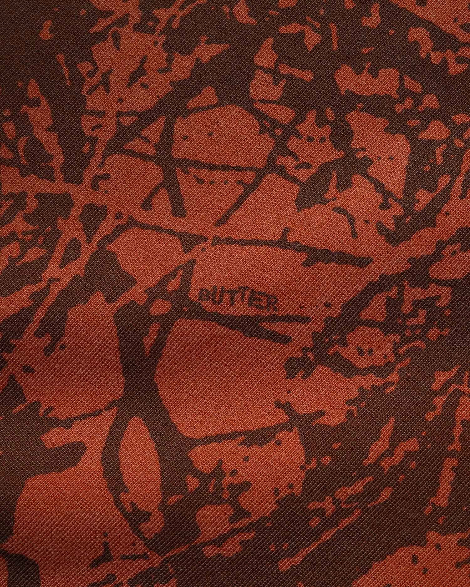 Woods Camo Tee, Washed Rust