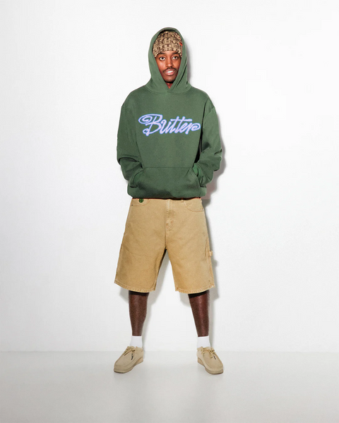 【BUTTER GOODS】JIVE PULLOVER HOOD / FERN Butter Goods Jive Pullover Hood - Fern – Eastern Boarder