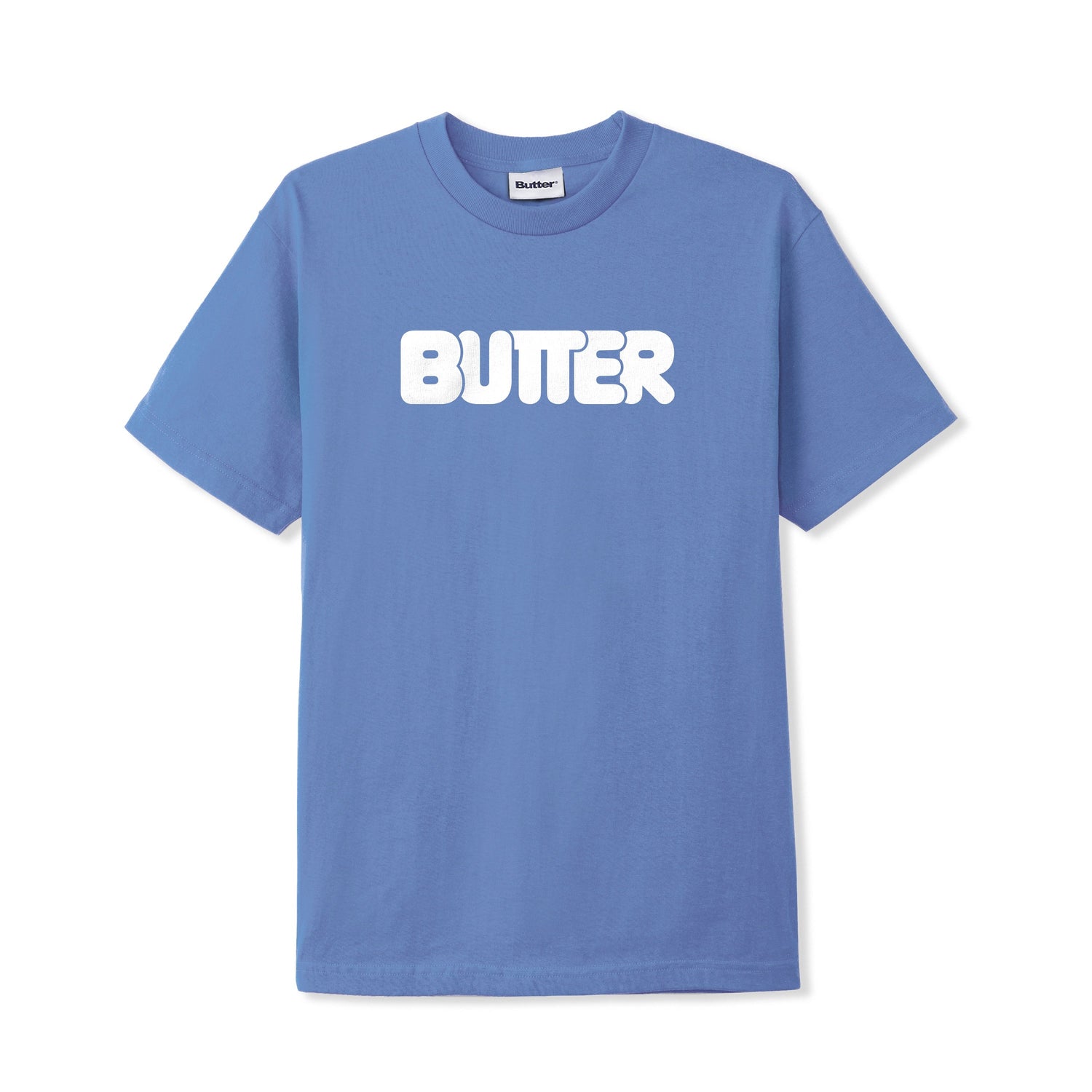 Rounded Logo Tee, Periwinkle