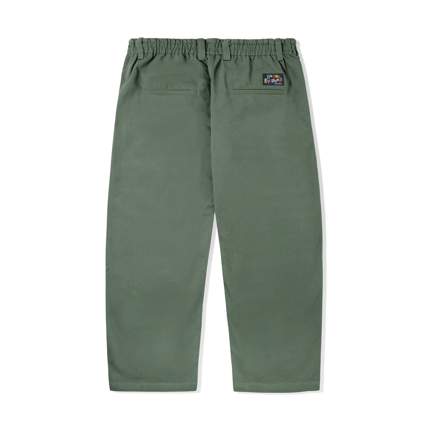 Wide Leg Pants, Dark Sage