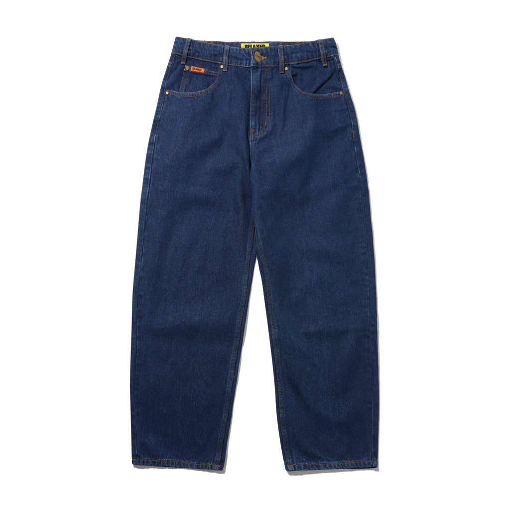 Relaxed Denim Jeans Dark Indigo