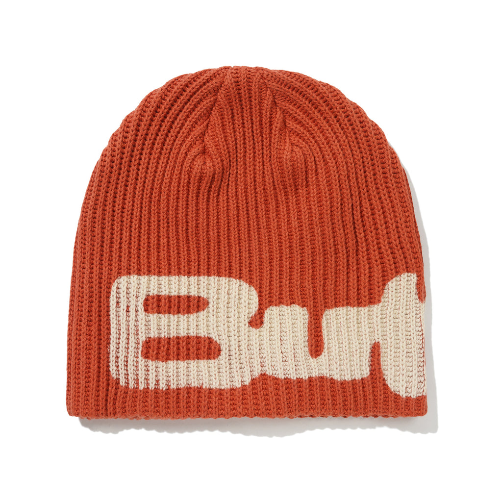 Glow Skully Beanie Rust