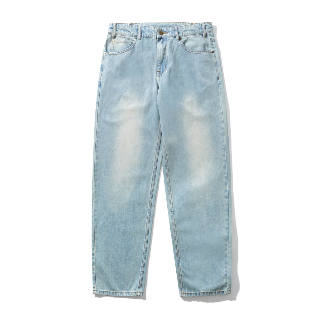 Straight Leg Denim Jeans