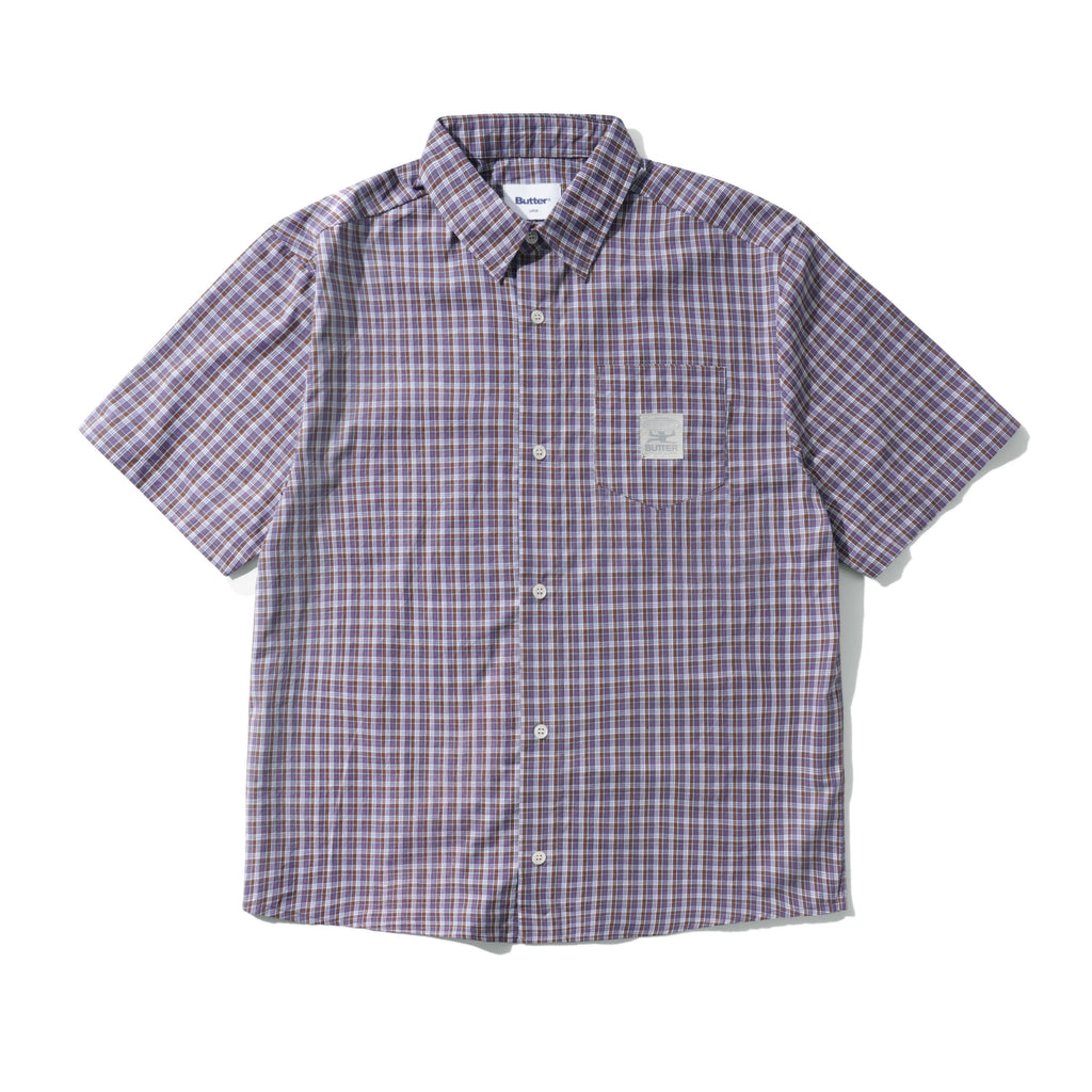 Equipment S_S Shirt Navy_Brown