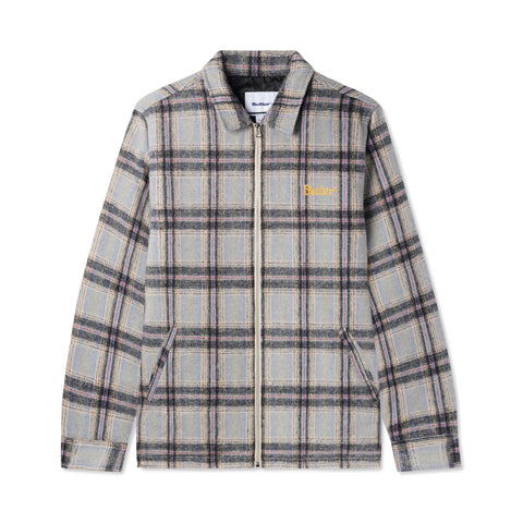 Insulated Plaid Zip Thru Jacket – Butter Goods