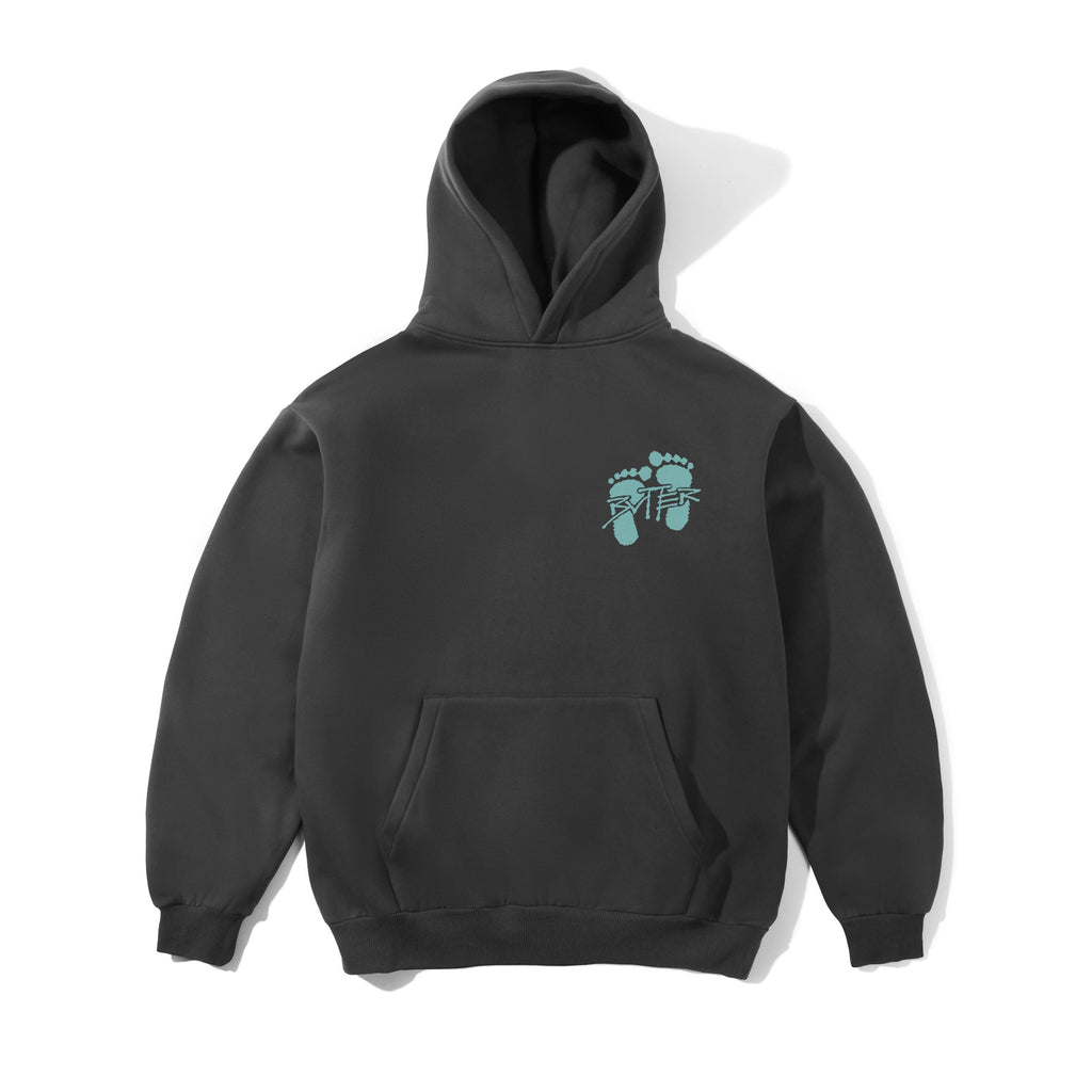 Footprints Pullover Hood