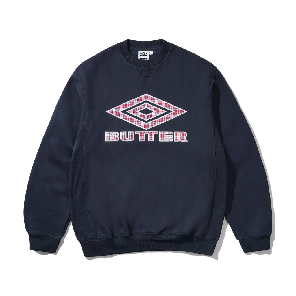 Diamond Applique Crewneck Navy
