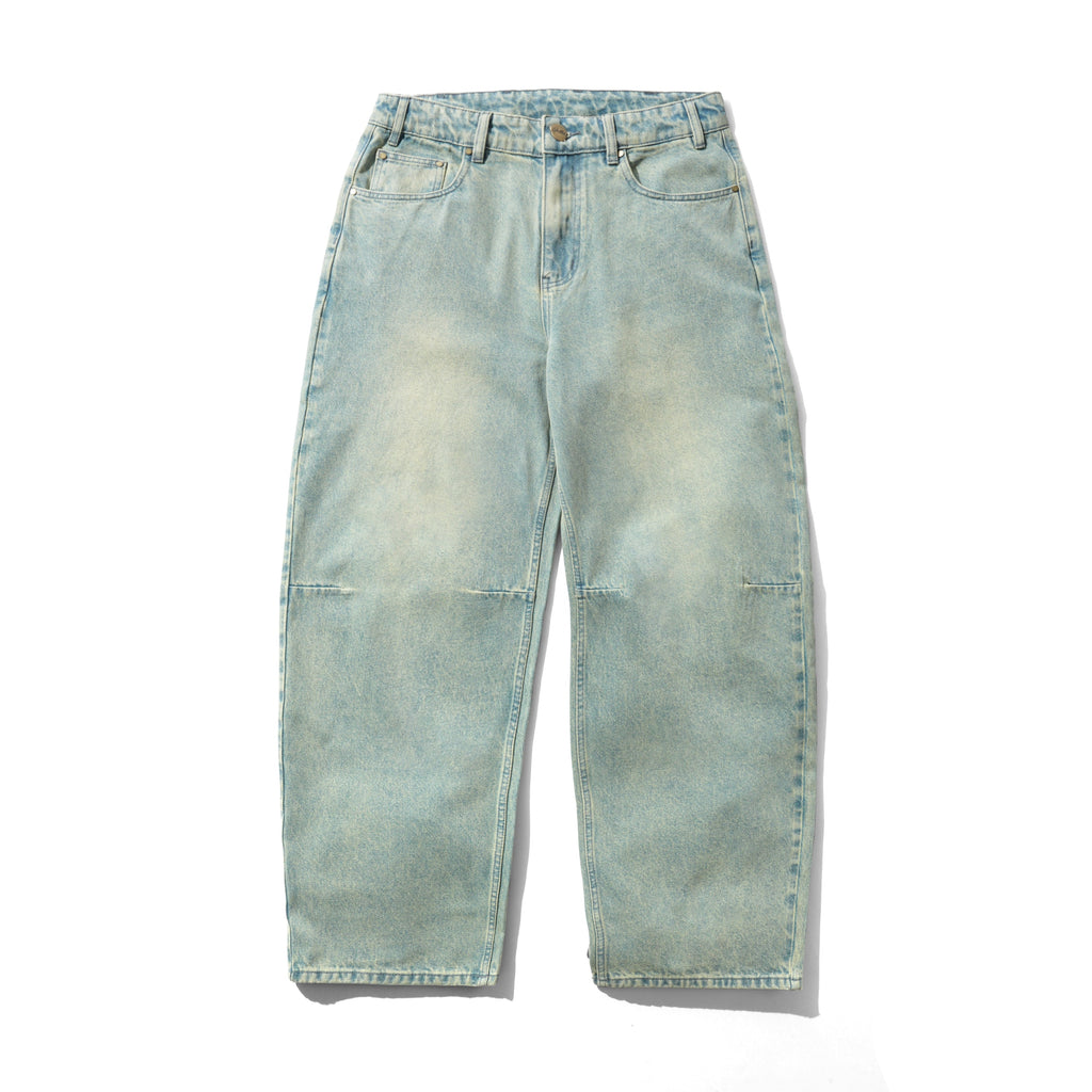 Wide Cut Denim Jeans