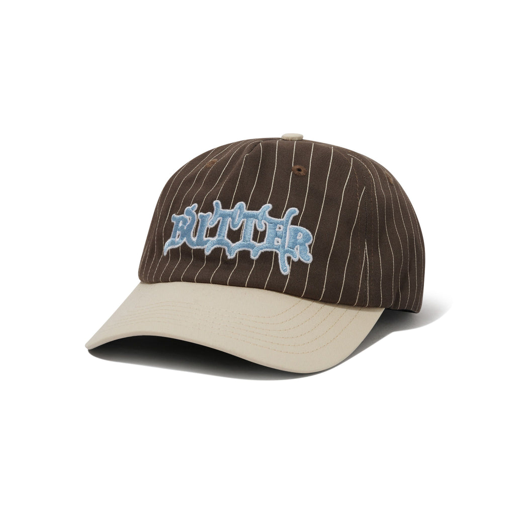Serif 5 Panel Cap Dark Brown / Natural
