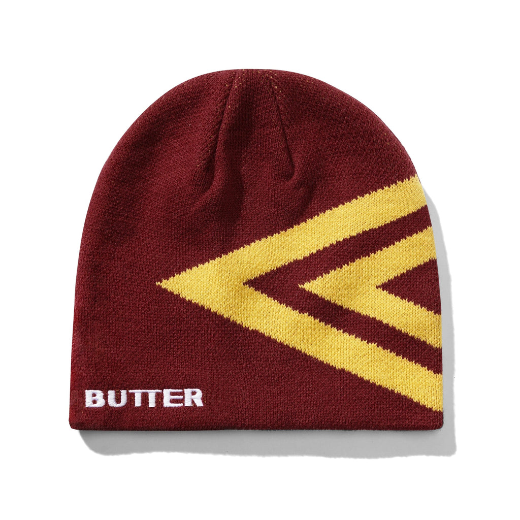 Diamond Skully Beanie Burgundy