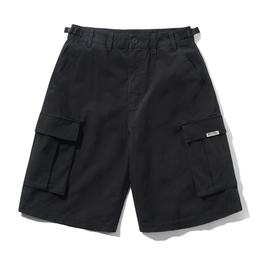 Cargo Shorts Washed Black