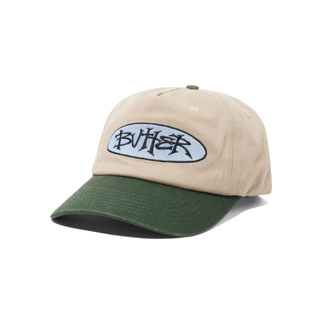 Tide 5 Panel Tan_Seaweed