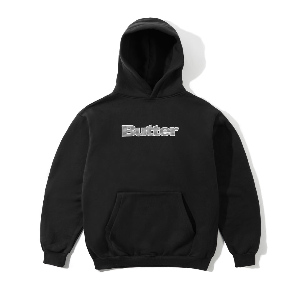 Textured Logo Pullover Hood