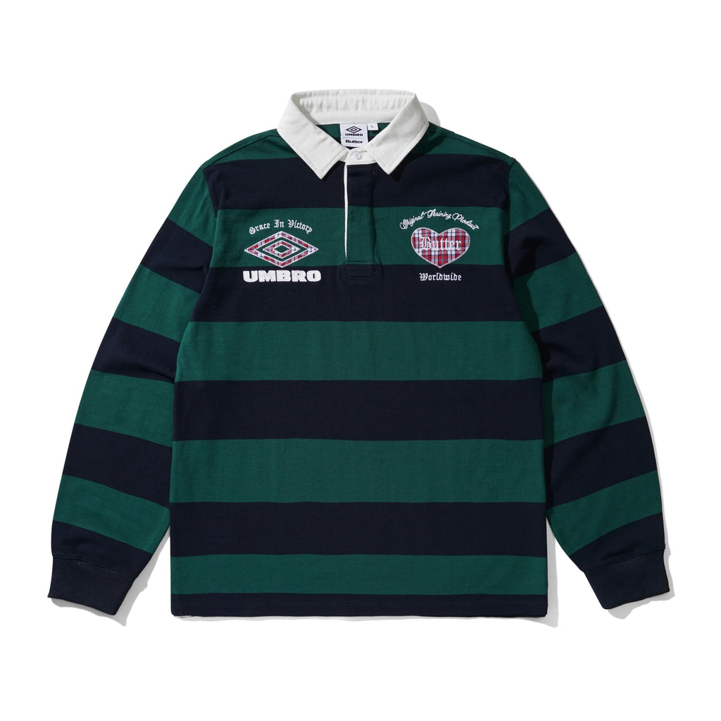 Victory Rugby Polo Navy / Forest