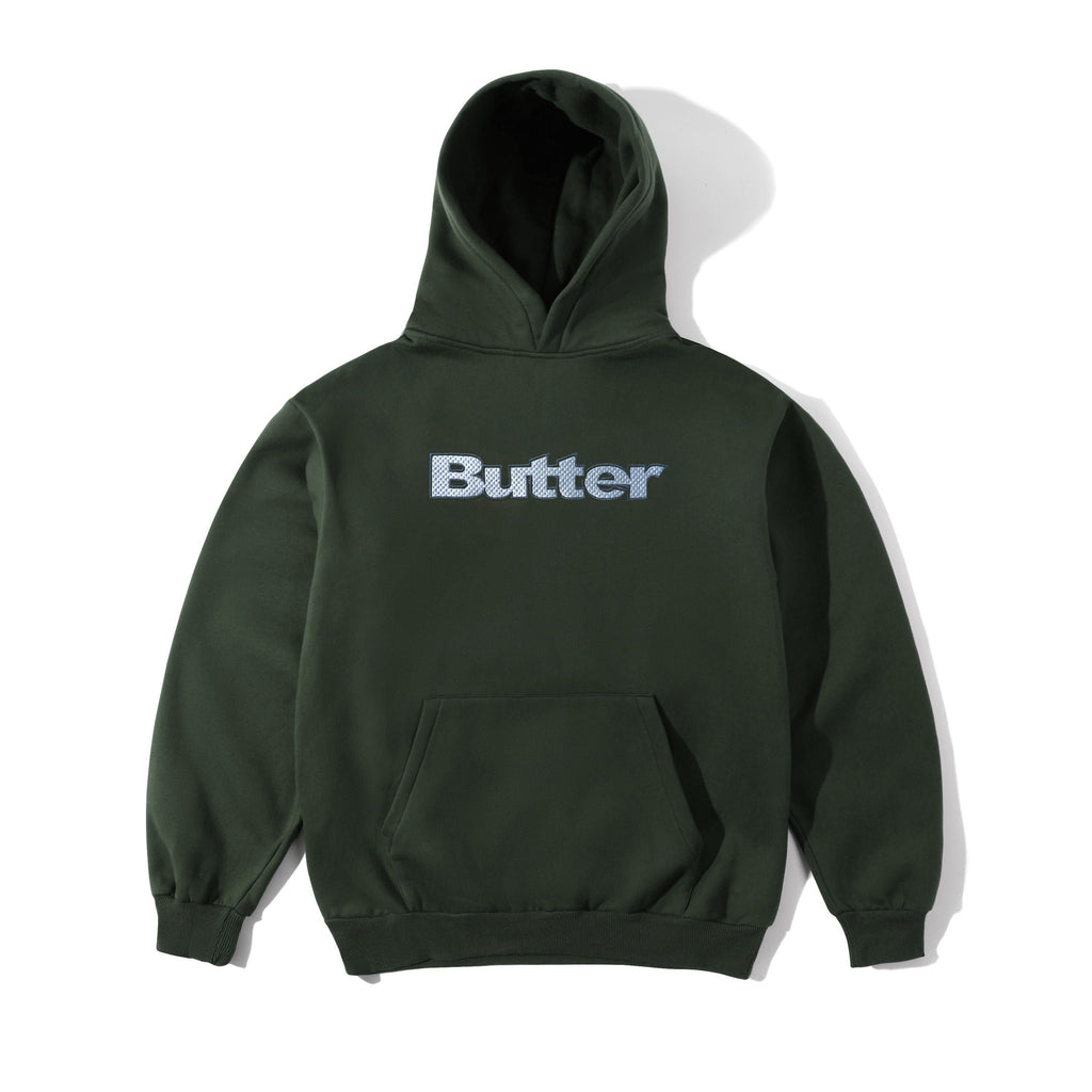 Textured Logo Pullover Hood