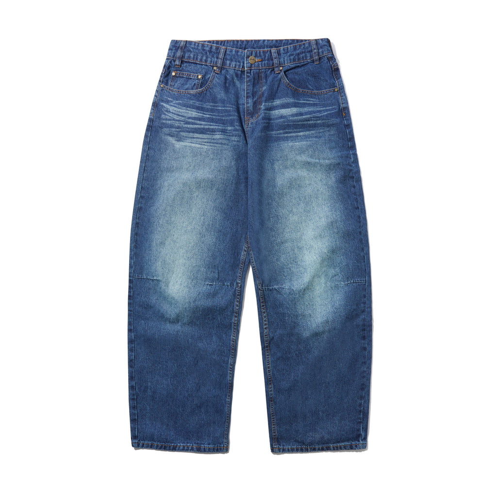 Wide Cut Denim Jeans