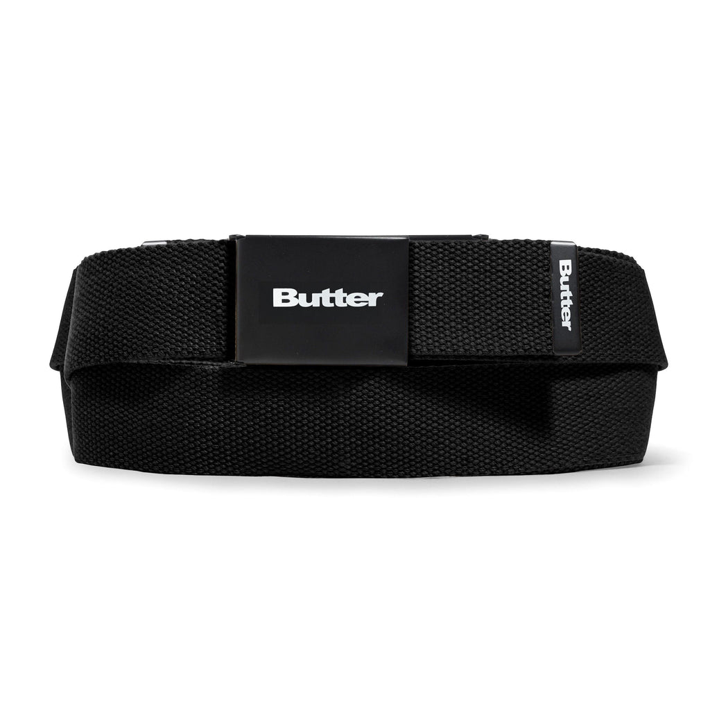 Logo Woven Belt Black