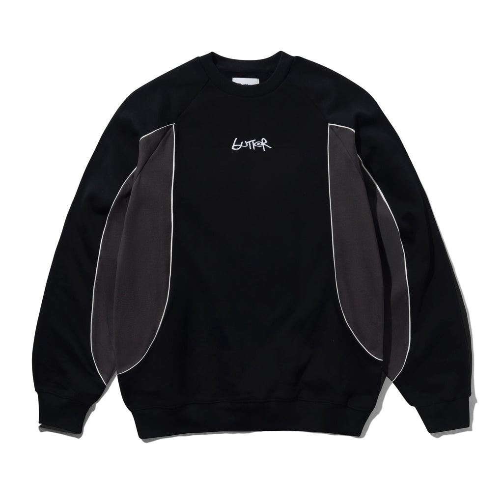 Tread Crewneck Black_Charcoal