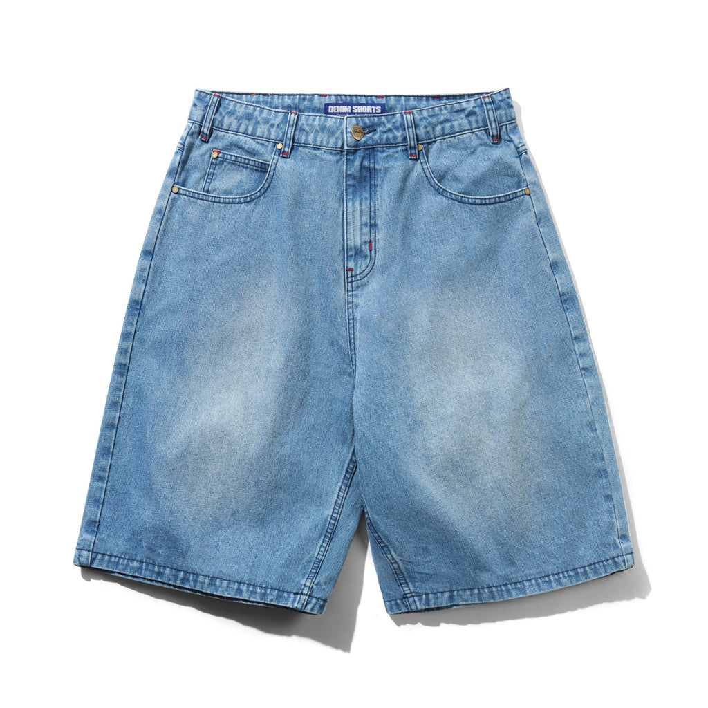 Blotch Denim Shorts