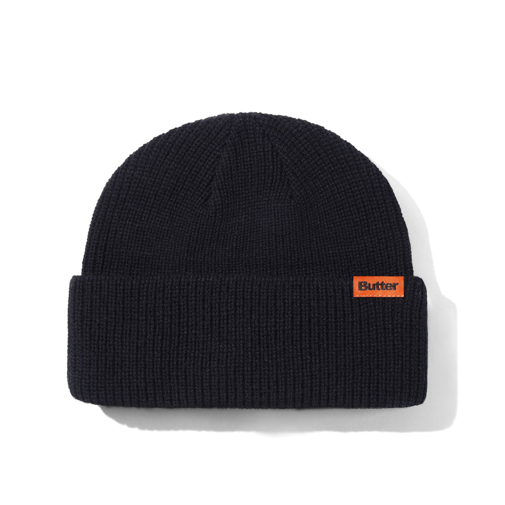Tall Wharfie Beanie Black