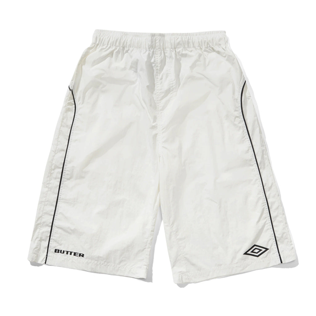 Long Track Shorts White