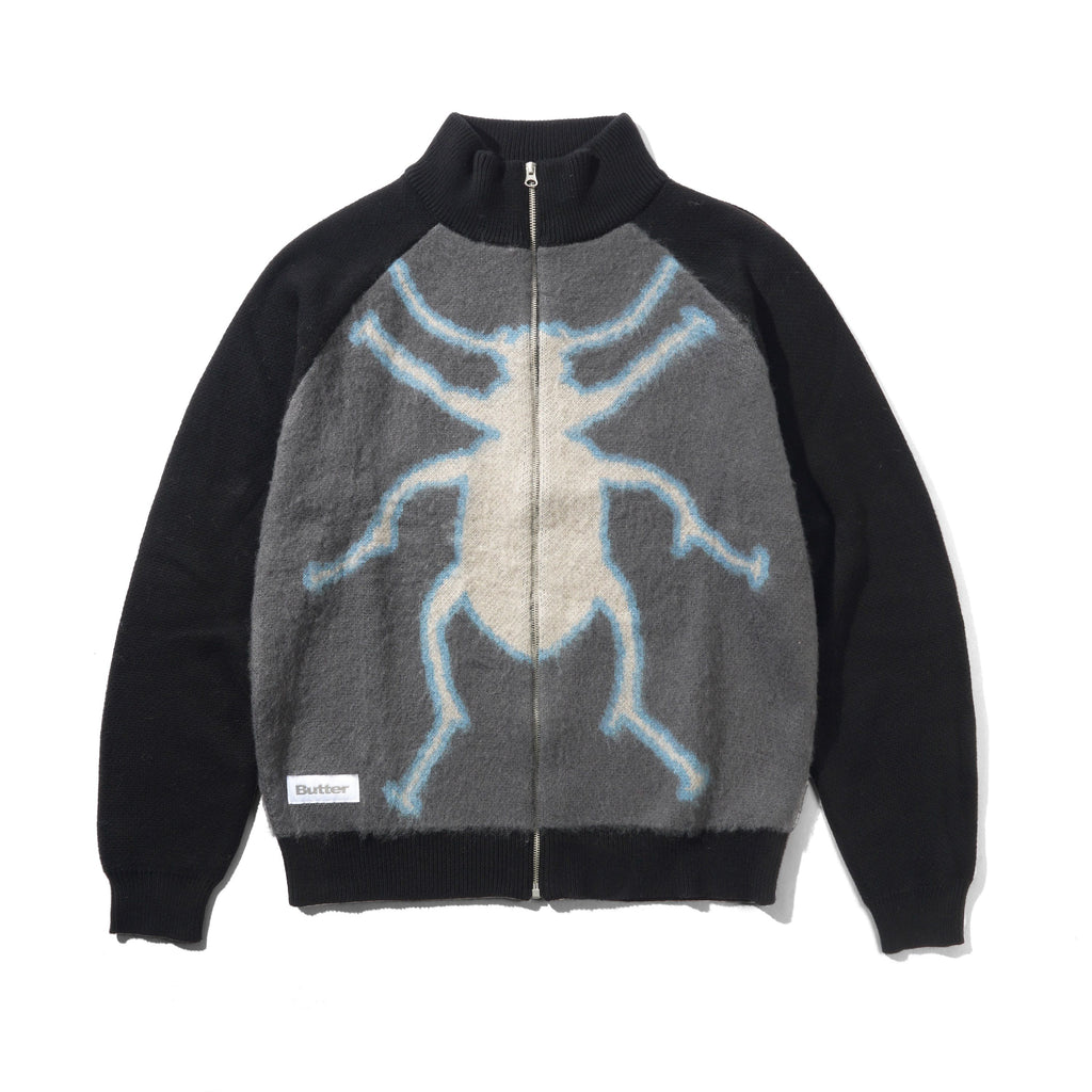 Beetle Zip Thru Knit