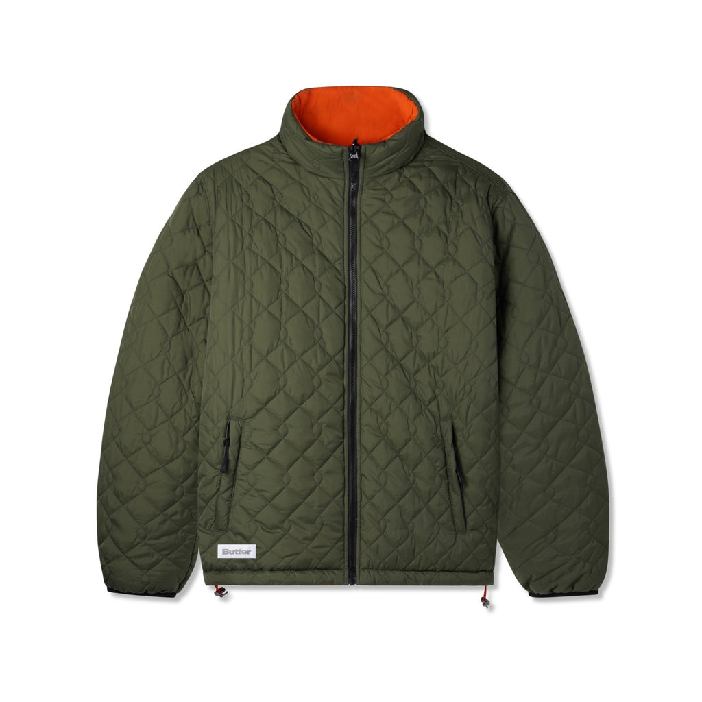 Chainlink Reversible Puffer Jacket
