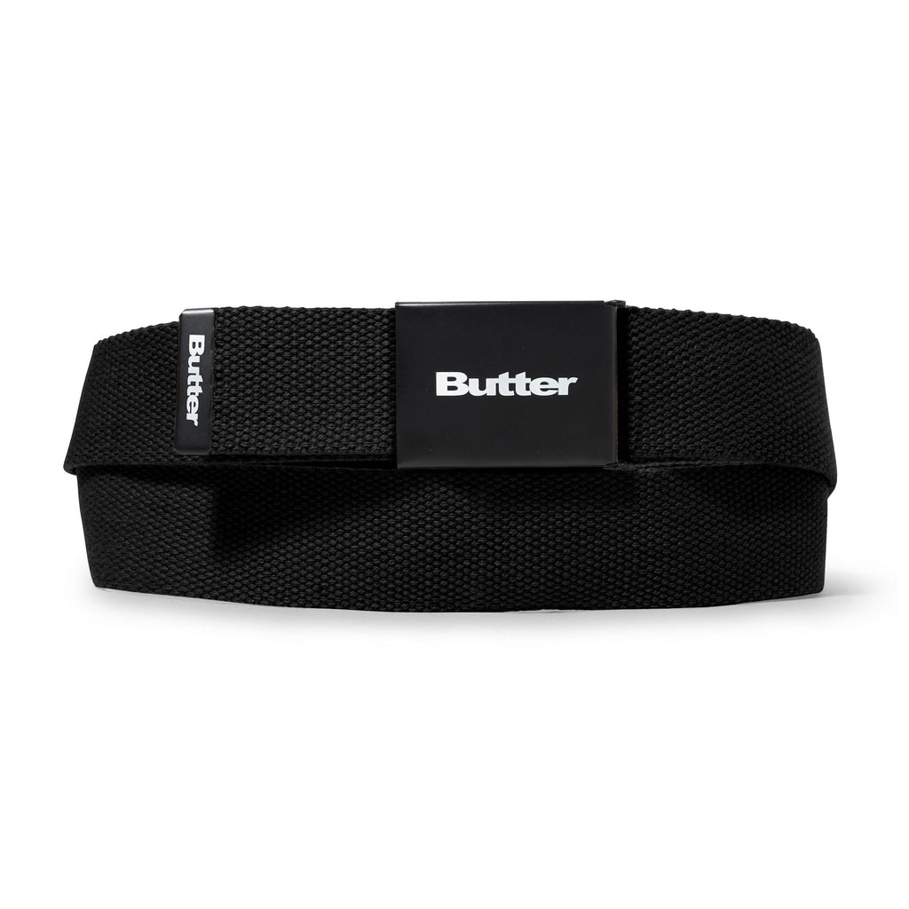 Logo Woven Belt Black