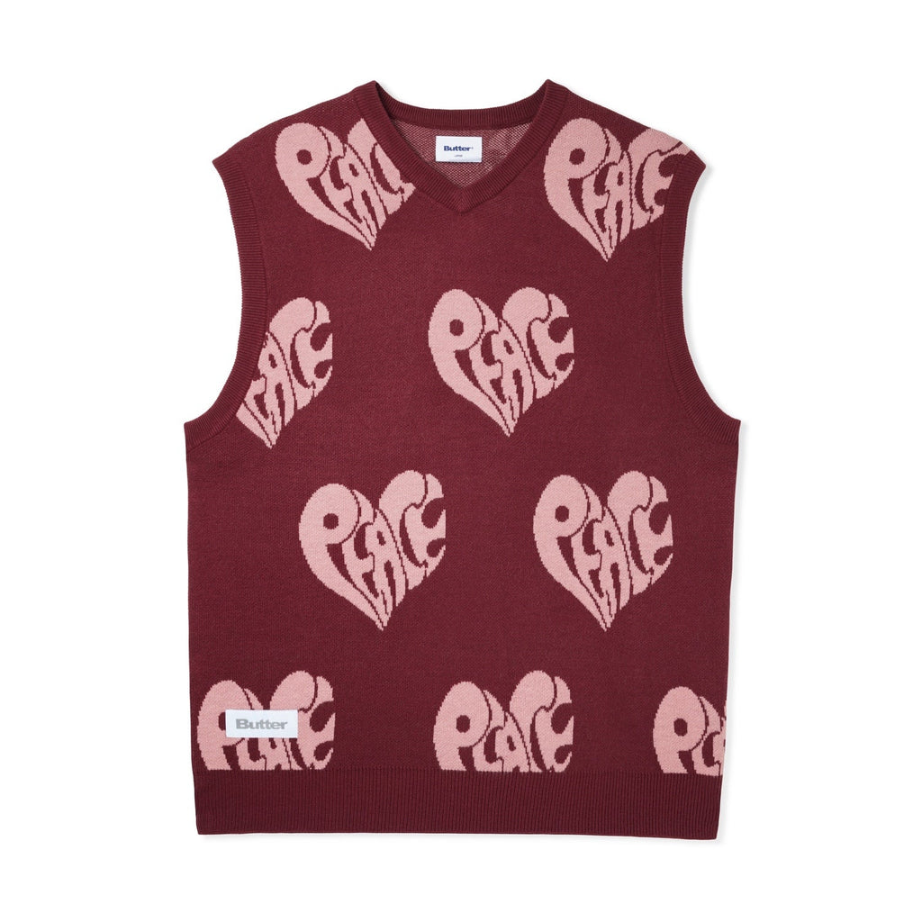 トップス butter goods paisley knit vest Athena Knit Vest – Butter Goods