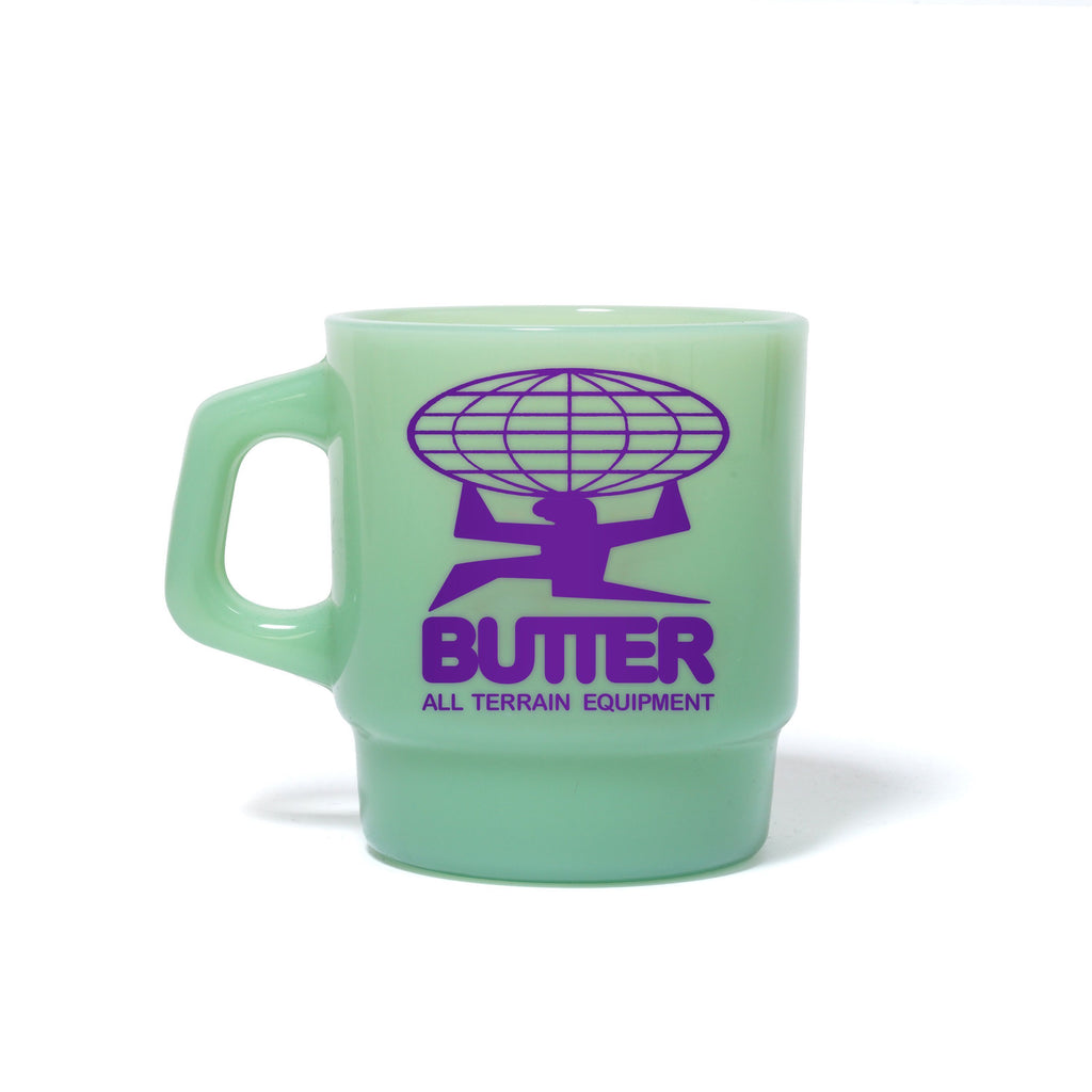 Milkglass Mug Green