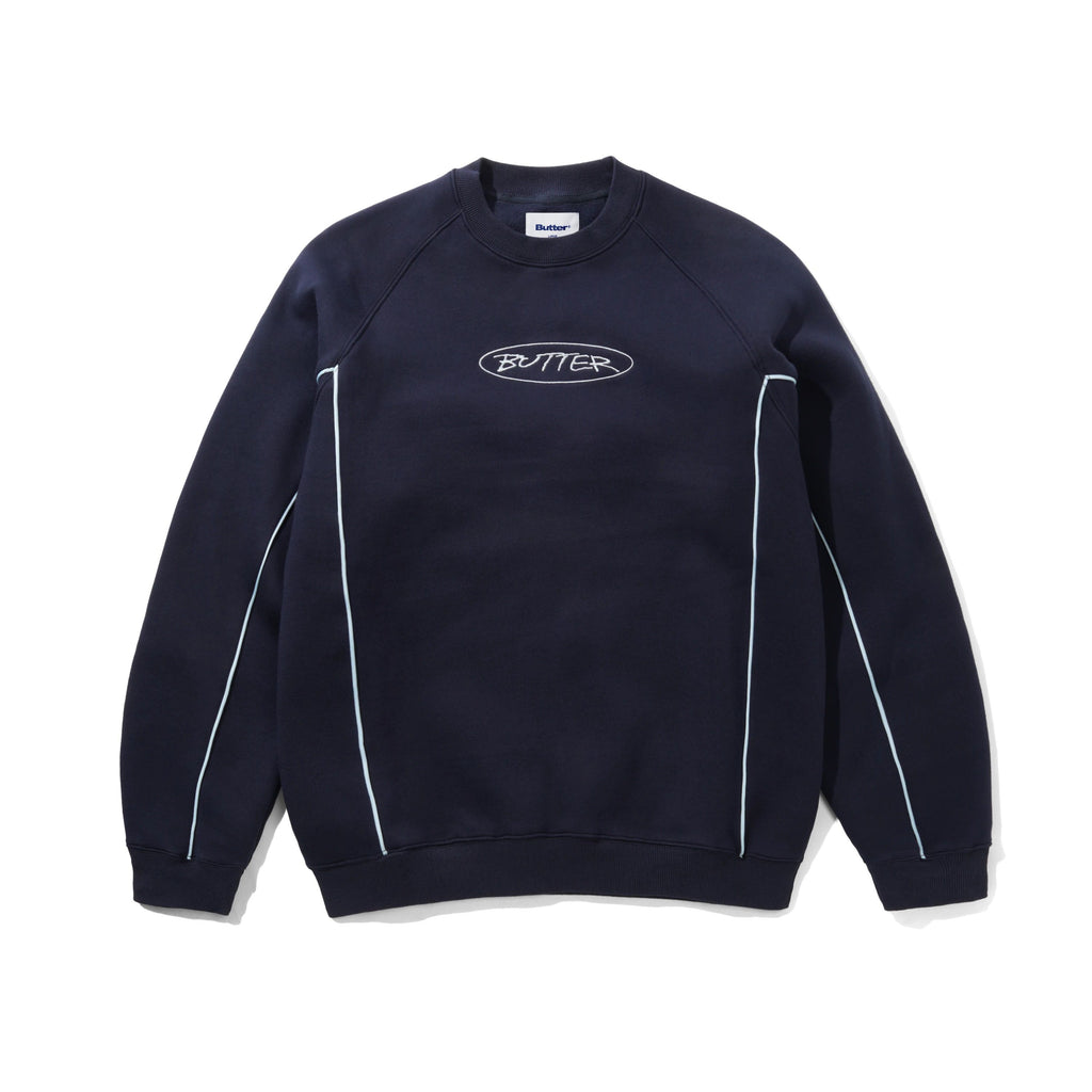 Team Panel Crewneck Navy